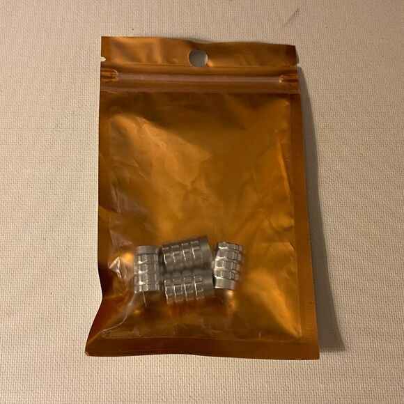 Toyota TRD valve Stem caps in Silver set of 4 NWT - Picture 3 of 5